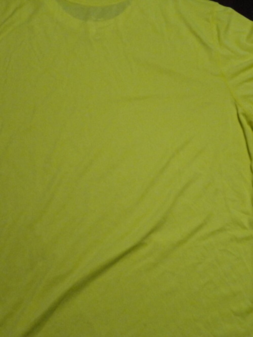 Yellow Dri-Fit Nike T-shirt